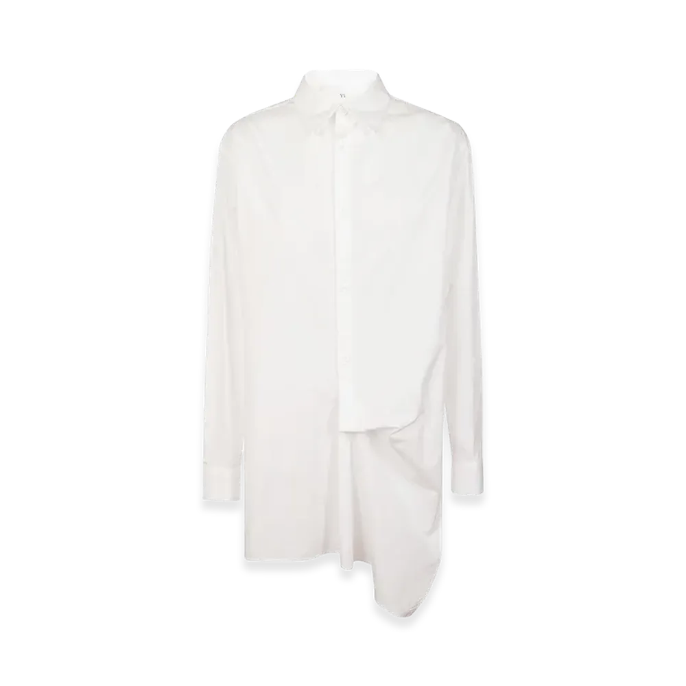 Yohji Yamamoto Women's Cotton Shirt "White"
