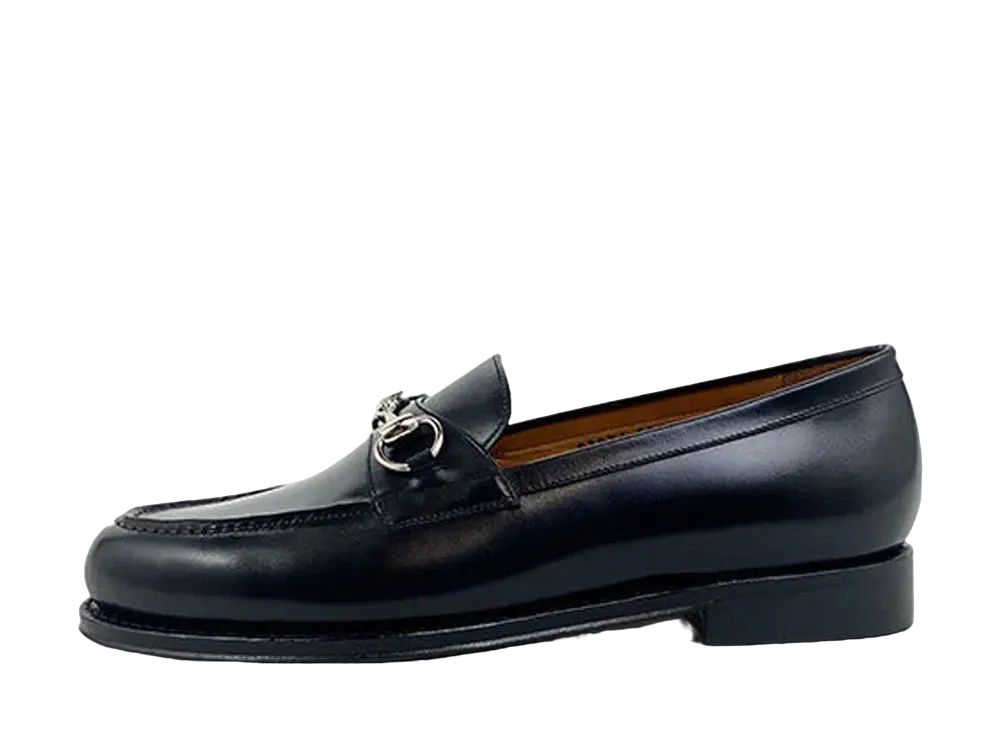 Jalan Sriwijaya Bit Loafer 18045 Calf Leather "Black" 98976 Leather Sole