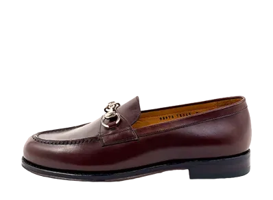 Jalan Sriwijaya Bit Loafer 18045 Calf Leather "Castagna" 98976 Leather Sole