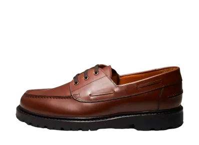 Jalan Sriwijaya U Tip Shoes 18045 Calf Leather "Cuoio" 98978 Vibram Sole
