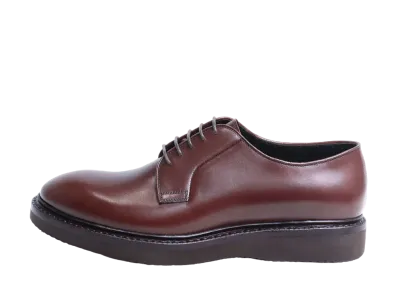Jalan Sriwijaya Postman Shoes M02 Calf Leather "Castagna" 98995 Extra Light Rubber Sole