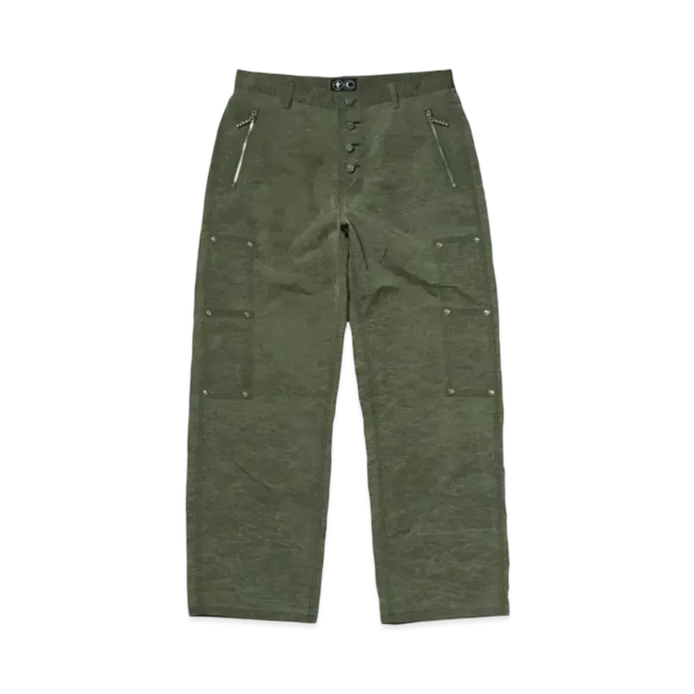 THUG CLUB Scarred Bio Army Pants "Khaki"