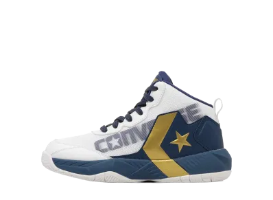Converse GS Vicstar Mid "White/Navy/Gold"