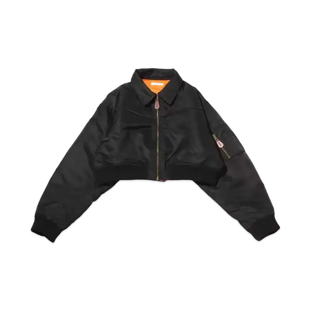 atmos pink Short Bamboo MA-1 "Black"