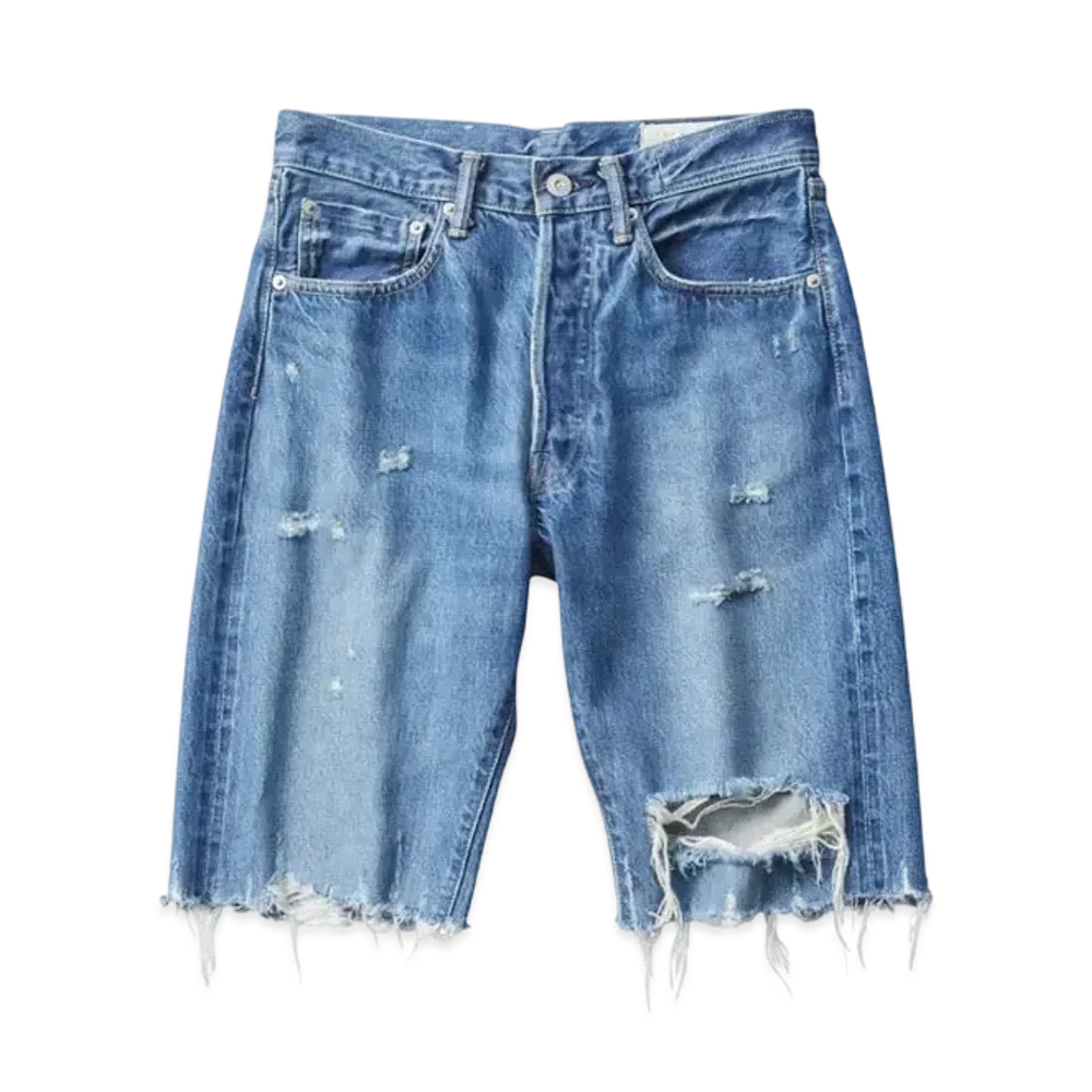 KURO Carver Denim Shorts Vw003 "Dark Indigo"