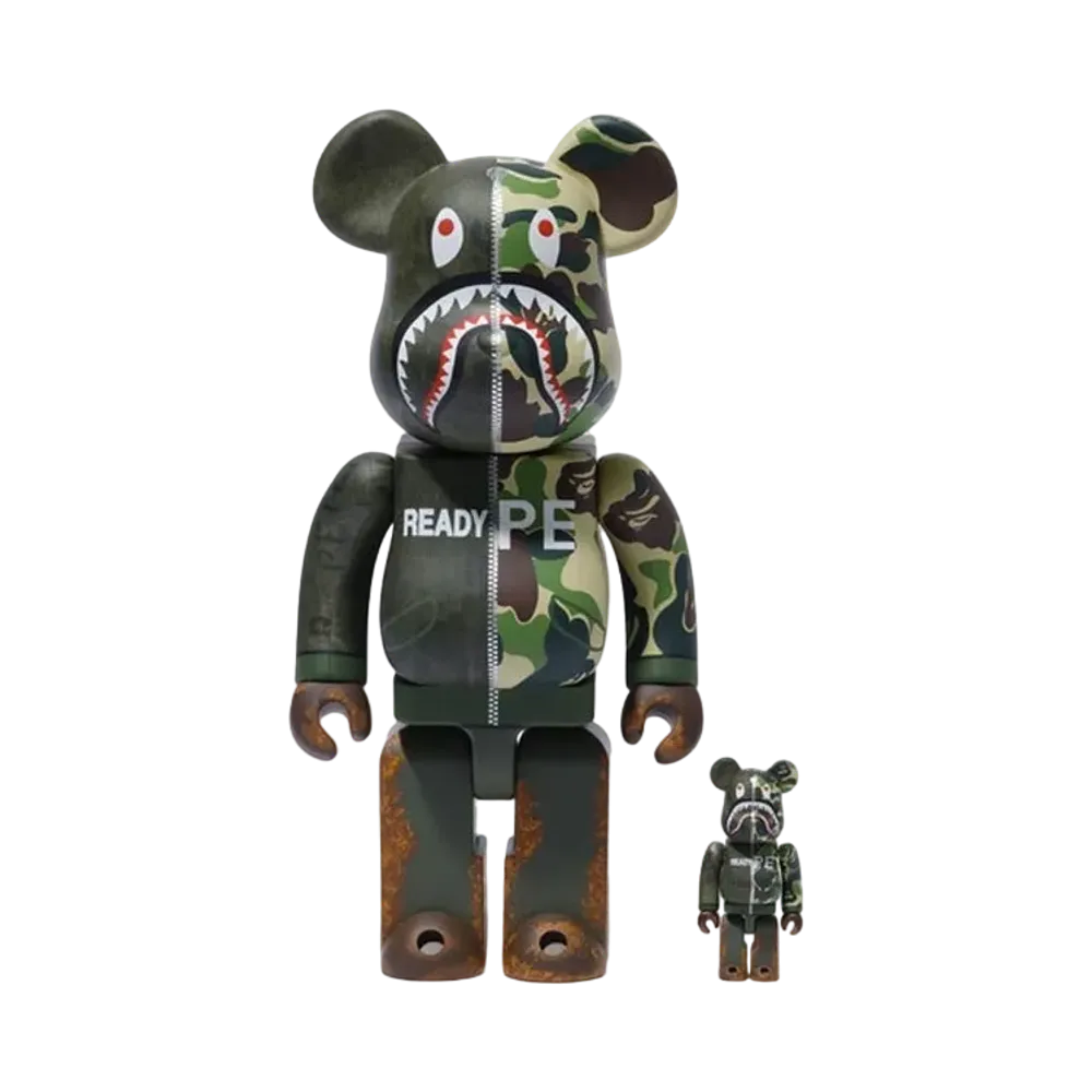Bearbrick x ReadyMade x A Bathing Ape 100% & 400%