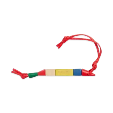 Bottega Veneta Wooden Toy Charms "Redstone/Pinocchio"