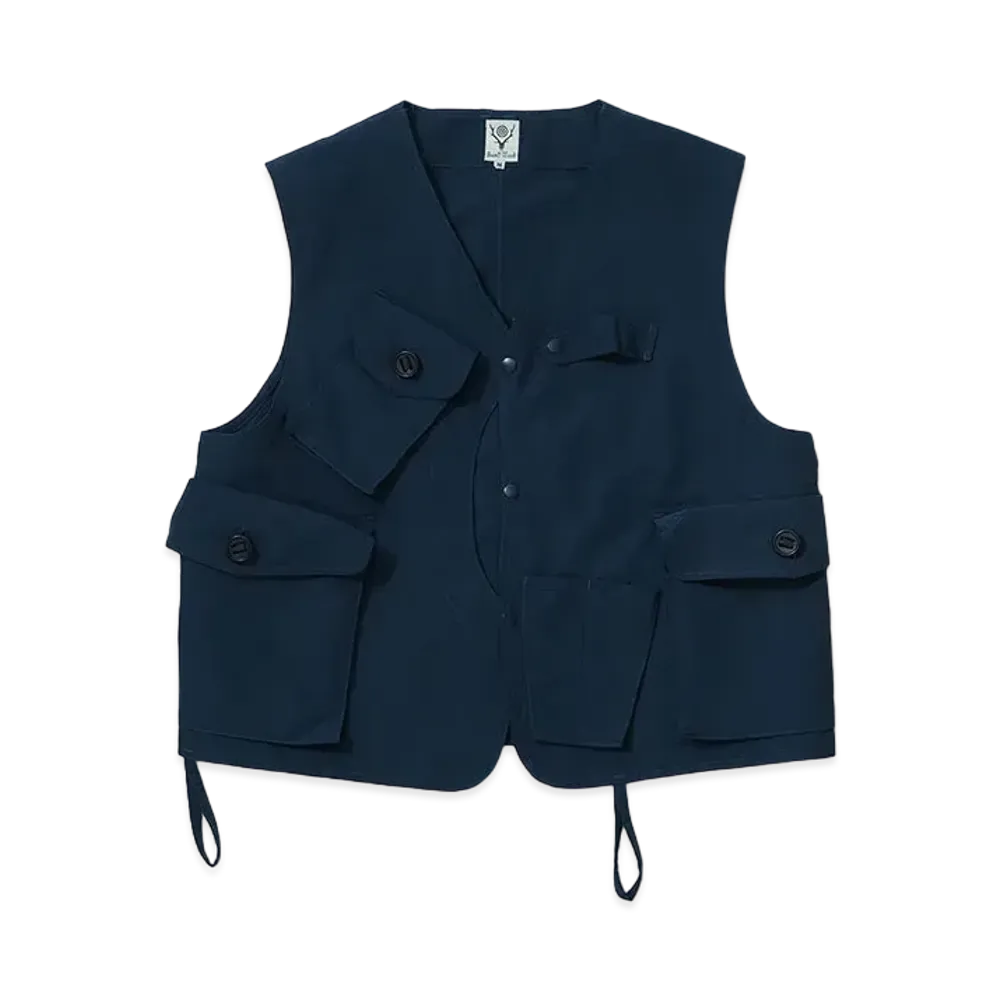 KEBOZ x SOUTH2 WEST8 Tenkara Vest "Navy"