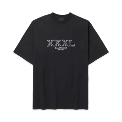 BALENCIAGA 3XL T-shirt "Black"