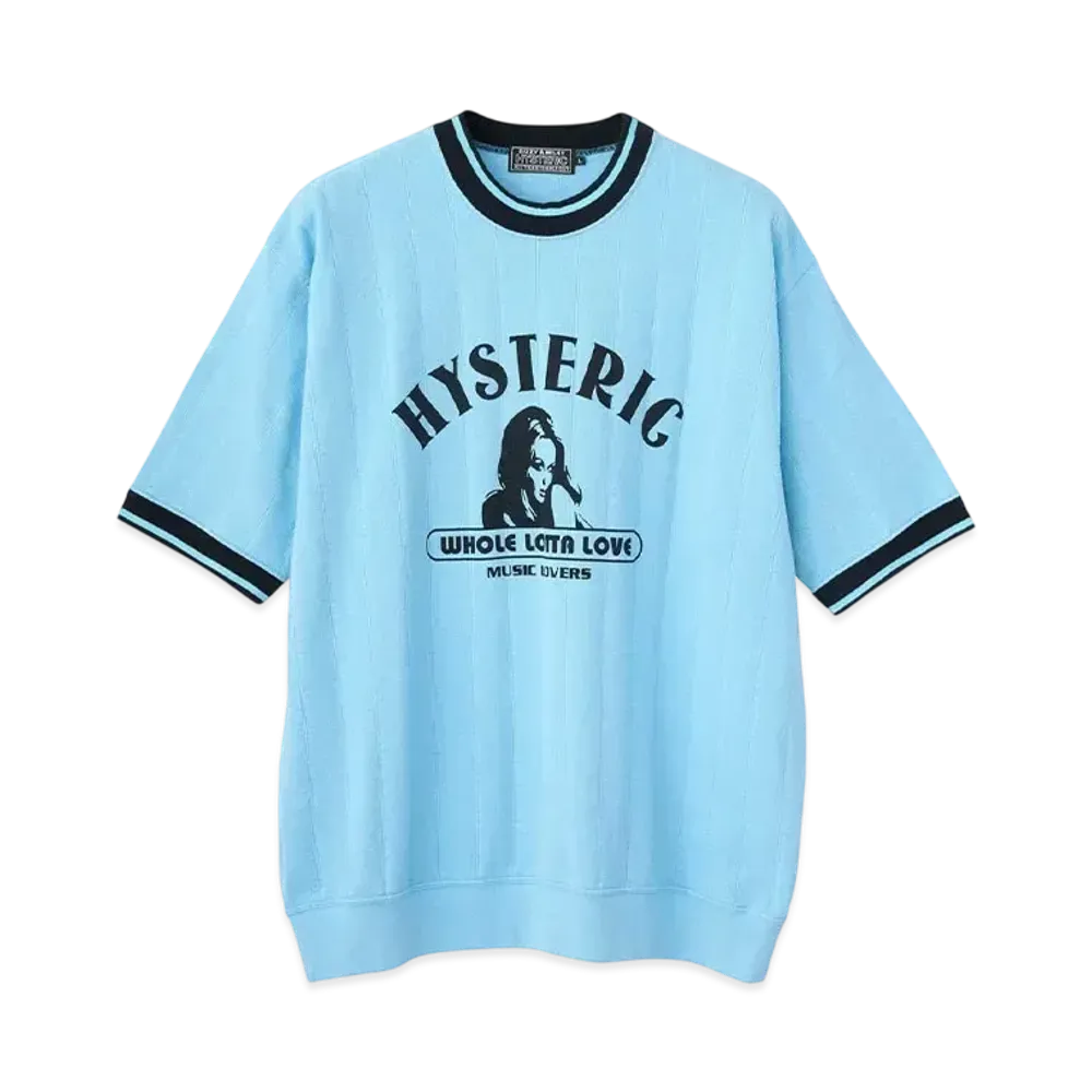 HYSTERIC GLAMOUR Hysteric Ll Pullover "Blue"