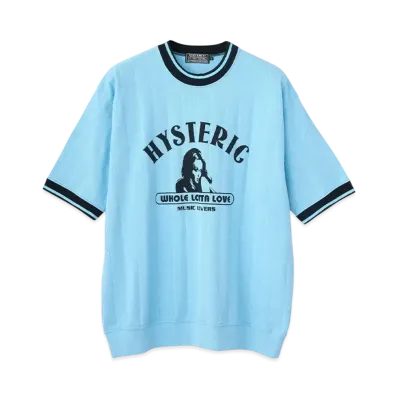 HYSTERIC GLAMOUR Hysteric Ll Pullover "Blue"