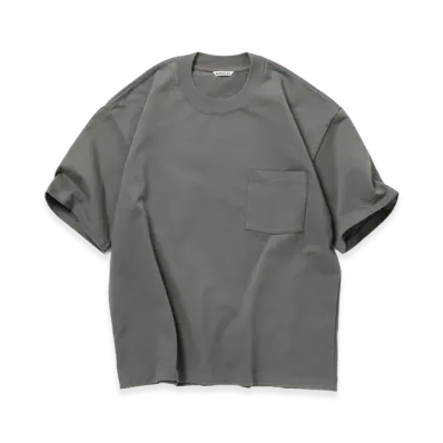 AURALEE Heavy Weight Tee "Khaki"