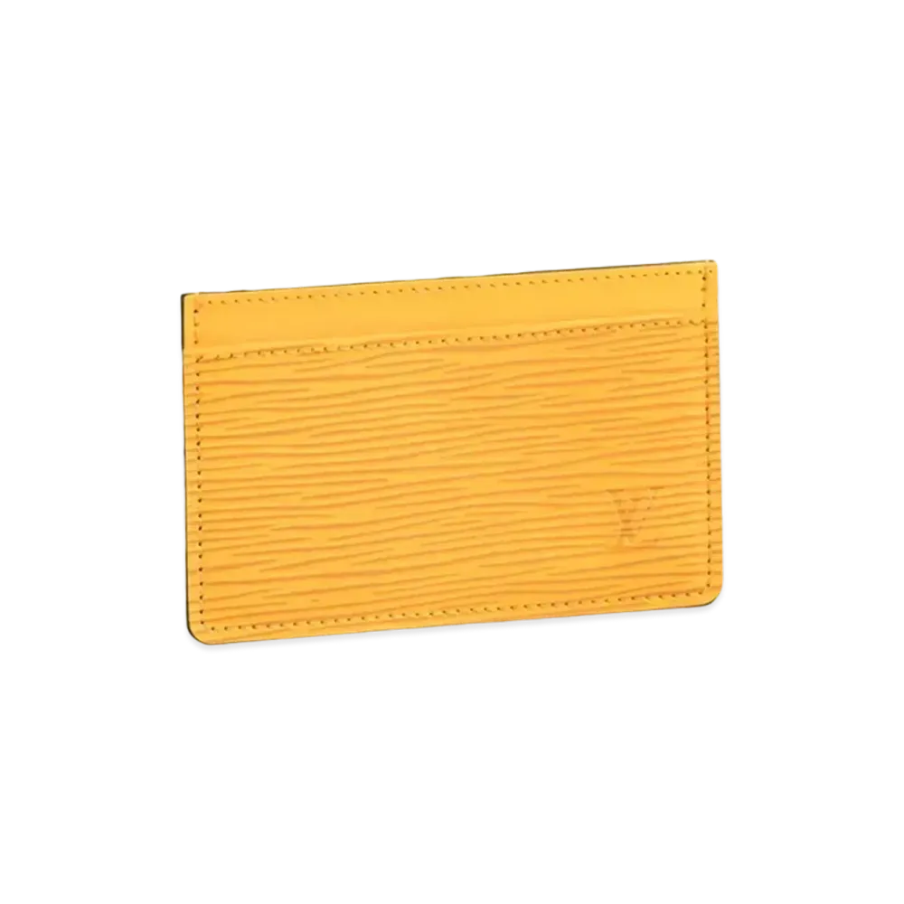 Louis Vuitton Porte Cartes Sampur Epi "Sunflower"