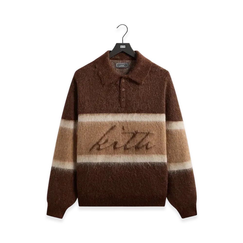 Kith Mohair Harmon Rugby Polo "Element"