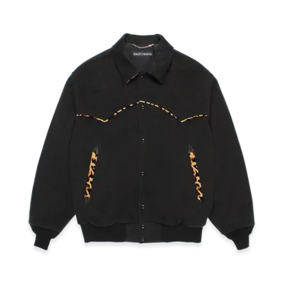 WACKO MARIA x Loro Piana Western Jacket "Black"