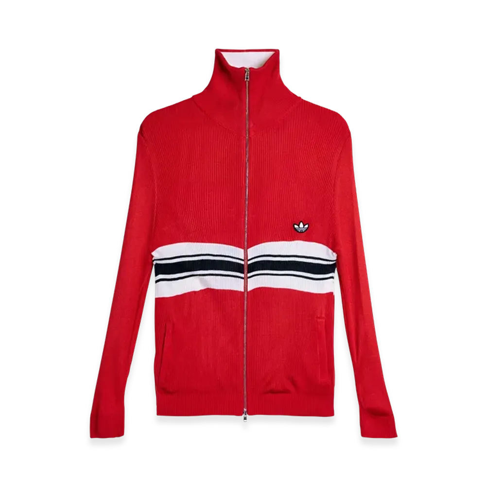 adidas x Wales Bonner W Knit Track Top (Jersey) "Better Scarlet"