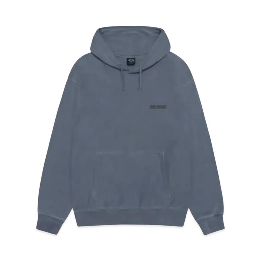 Stussy Jumbo Hoodie Pigment Dyed "Navy"