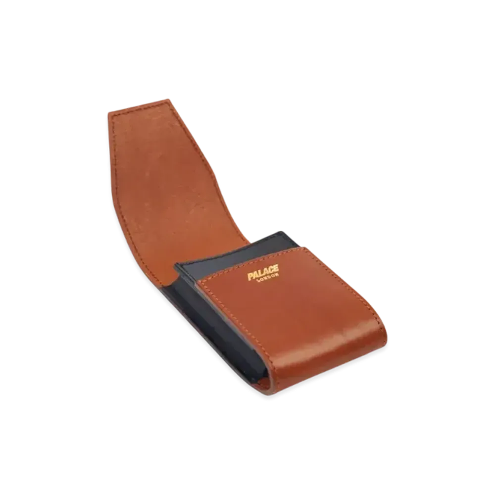 PALACE Cigarette Case "Tan Black"