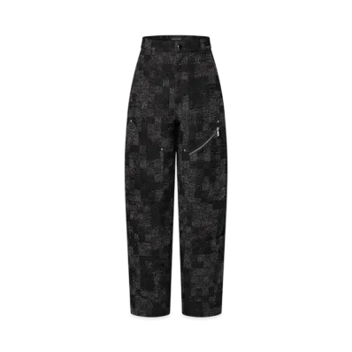 Louis Vuitton Denim Bouclette Workwear Denim Pants "Noir"