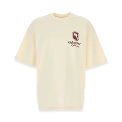 AMIRI Ivory Cotton Oversize Tee "White"