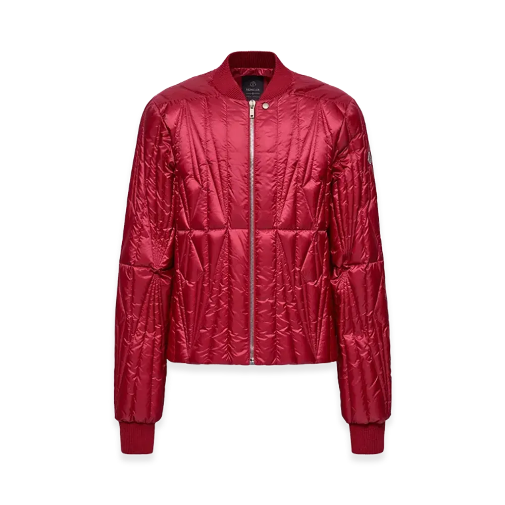 MONCLER x Rick Owens Geocamo Flight Down Jacket "Cherry"