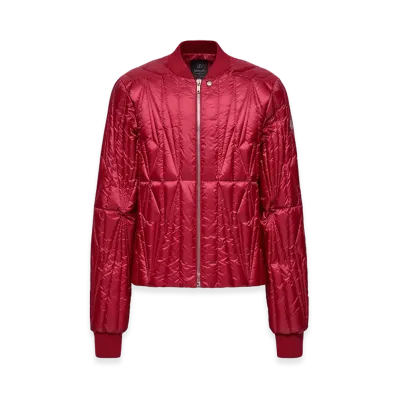 MONCLER x Rick Owens Geocamo Flight Down Jacket "Cherry"