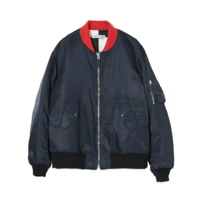 UNDERCOVER x FRAGMENT Women's Nylon Ma-1 Jacket "Navy"