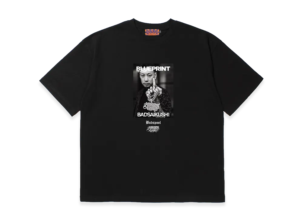 APHRODITEGANG x BUDSPOOL Blueprint The Records S/S Tee 02 