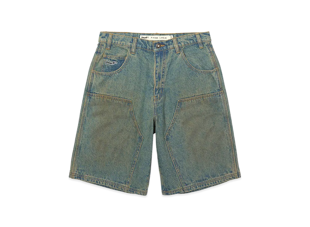 HUF Kinda Loose Double Knee Short "Dirty Wash"