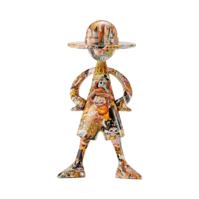 BANDAI "LUFFY's" -ONE PIECE- ARTCANVAS 1/8 -1000LOGS Anniversary-
