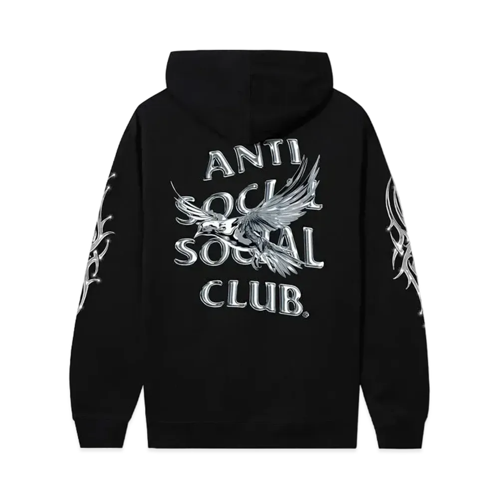 ANTI SOCIAL SOCIAL CLUB Frantically Melting Hoodie "Black"