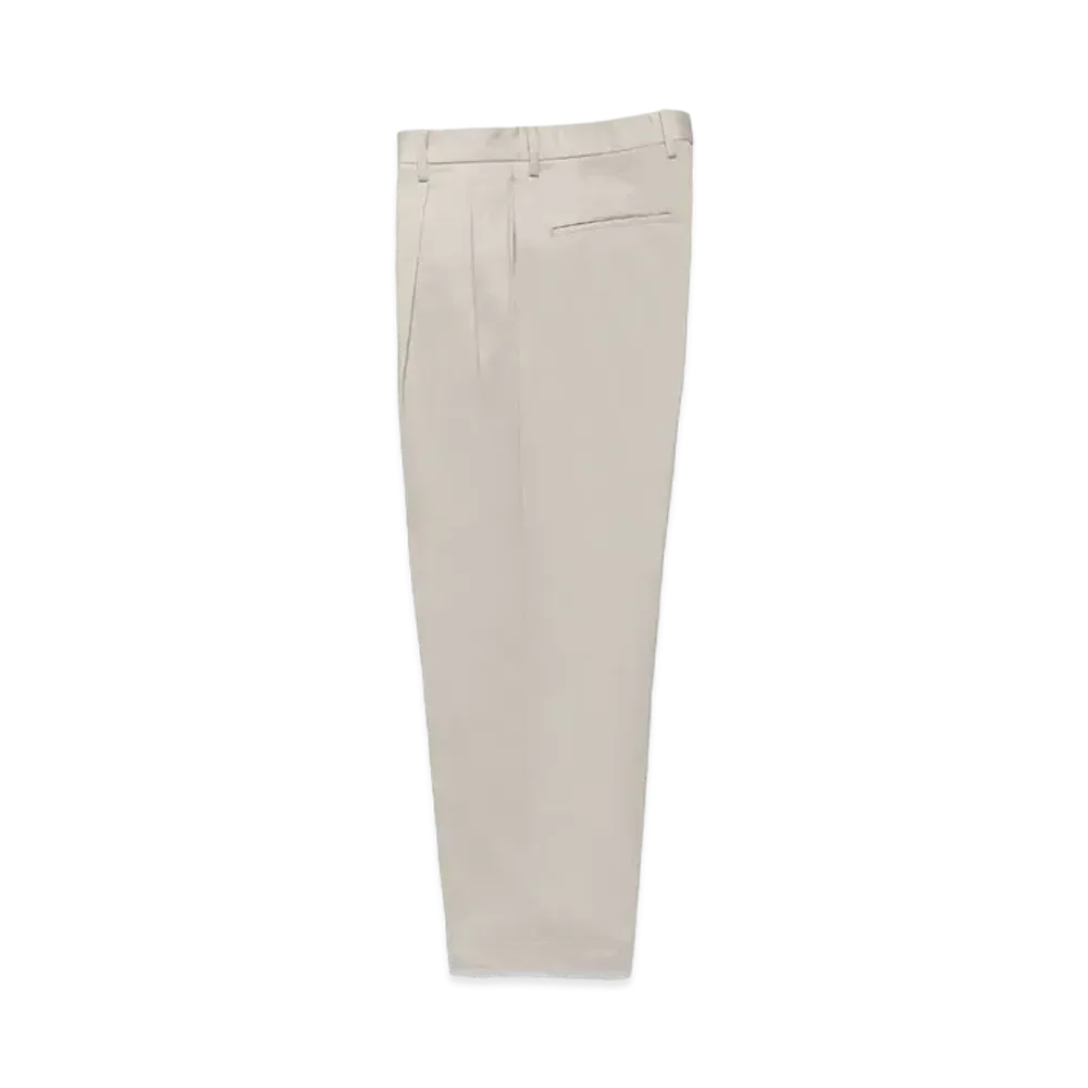 WACKO MARIA Double Pleated Chino Trousers "White"