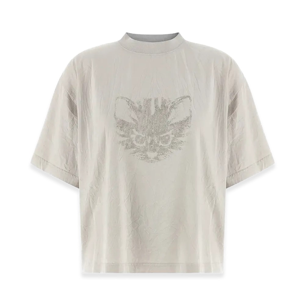 BALENCIAGA Women's 'Kittycat' T-Shirt "White"