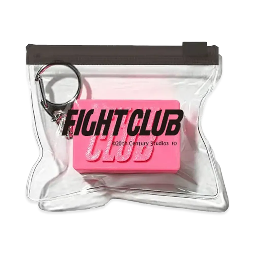 Weber x Fight Club Key Chain With Pouch "Pink"