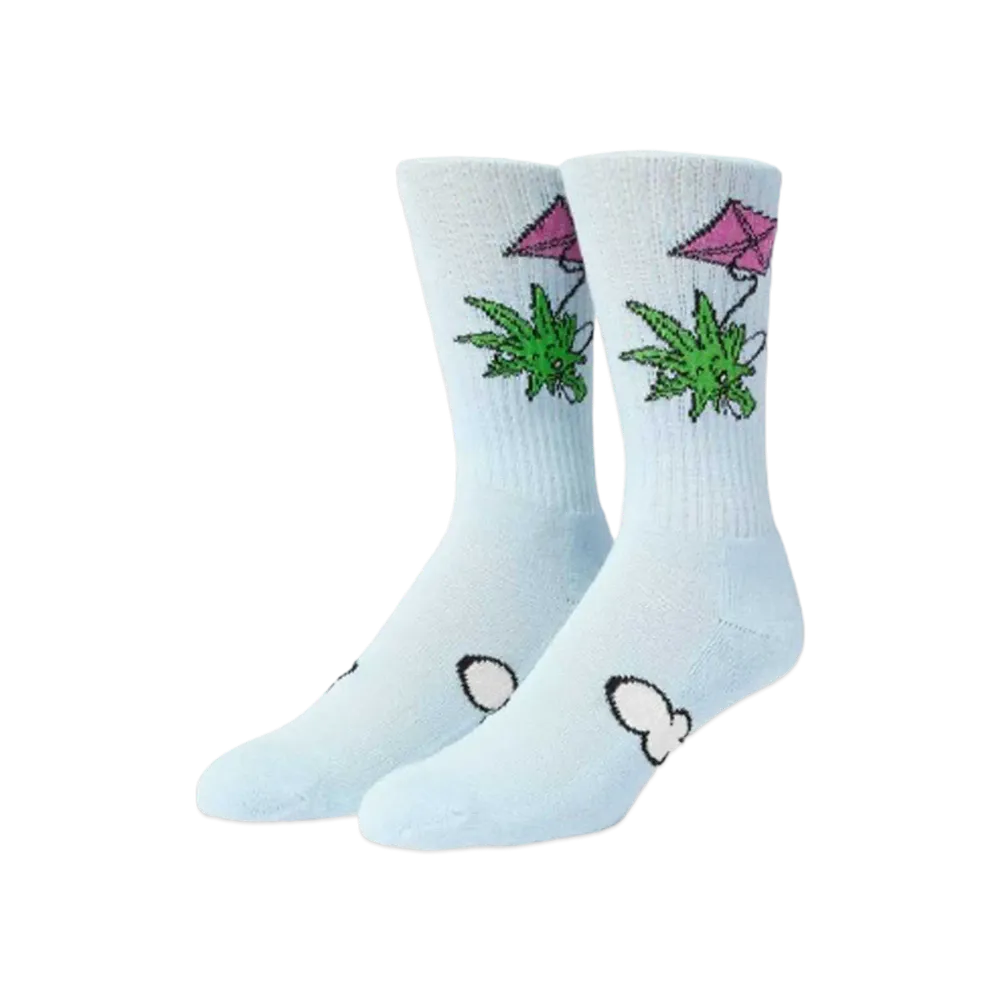 HUF As Kite Crew Socks "Cloud Blue"