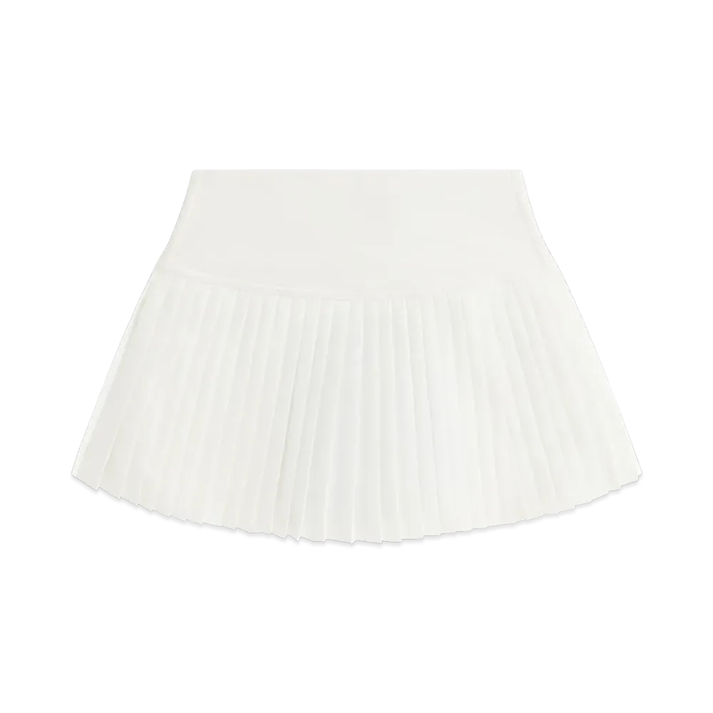 Kith Women's Yasmin Pleated Active Skort "White"