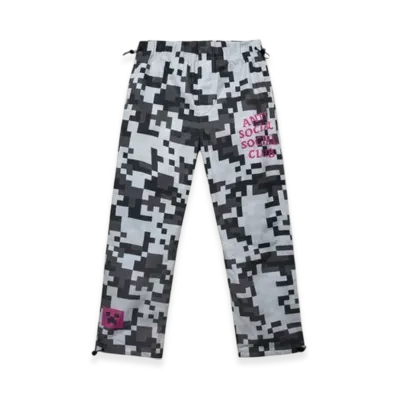 ANTI SOCIAL SOCIAL CLUB x Minecraft Pixel Camo Cargo Pant "Grey"