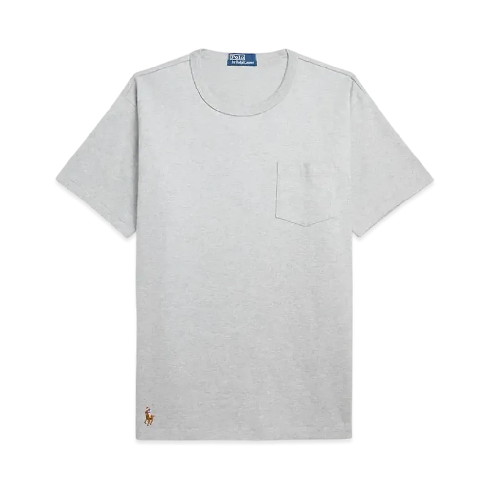 Polo Ralph Lauren Big Fit Jersey Pocket T-Shirt "Gray"