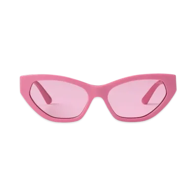 Jimmy Choo Leyla Cat Eye Sunglasses "Candy Pink"