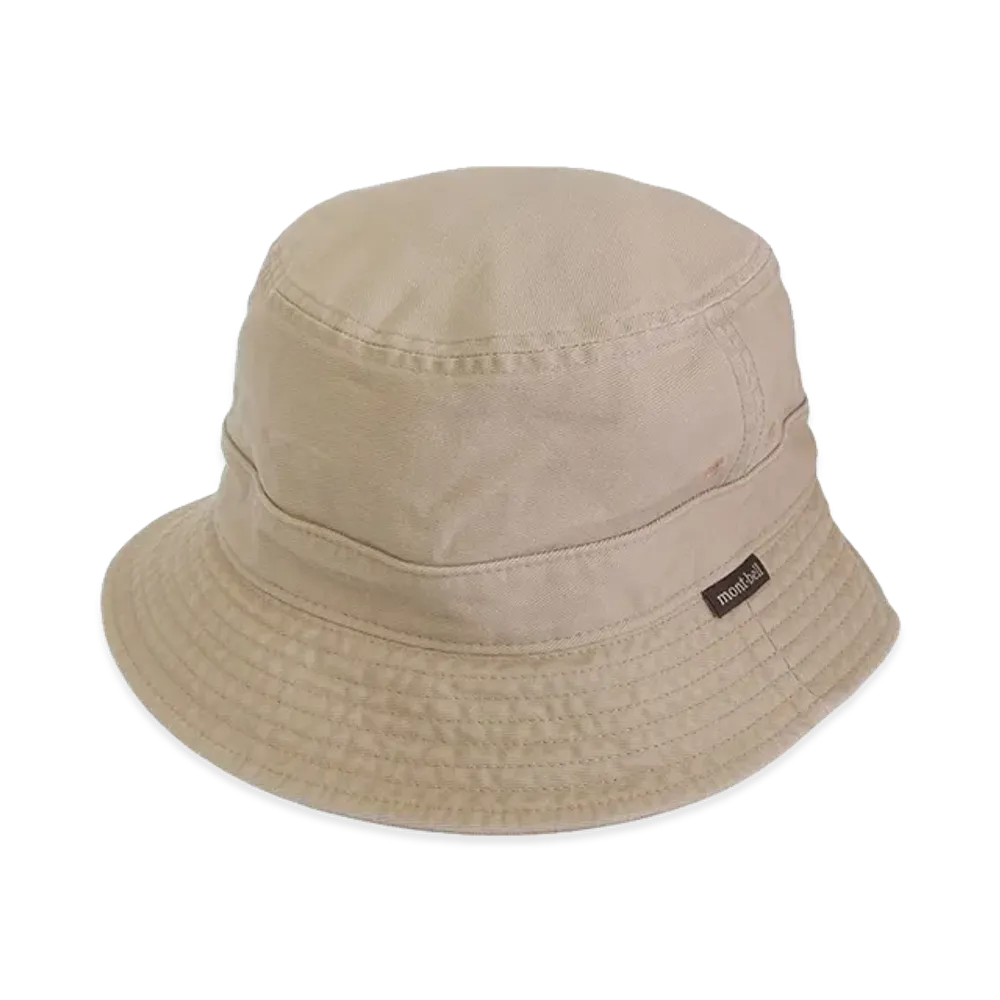 mont-bell Cotton Twill Hat "Tan"