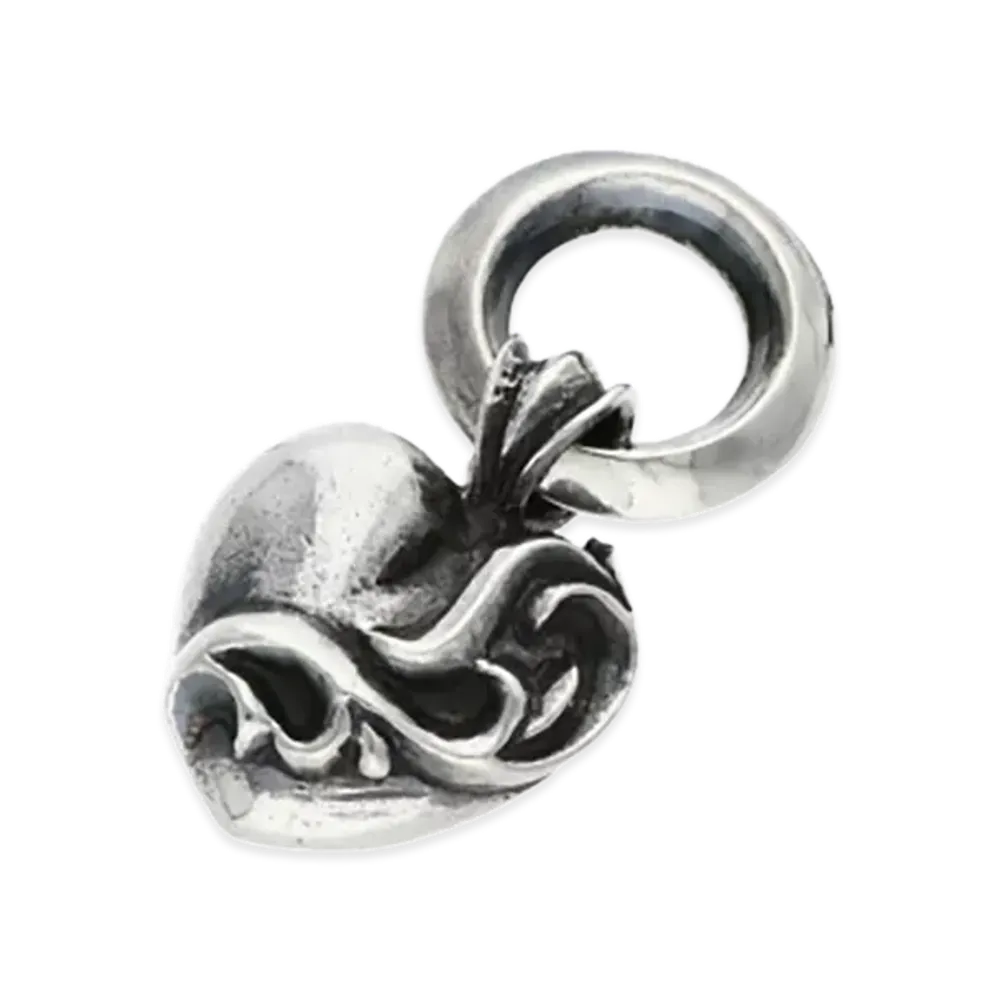 Chrome Hearts Heart Charm Top "Silver"