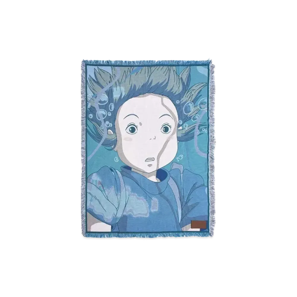 LOEWE x Spirited Away Chihiro Blanket In Cotton