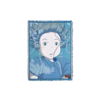 LOEWE x Spirited Away Chihiro Blanket In Cotton