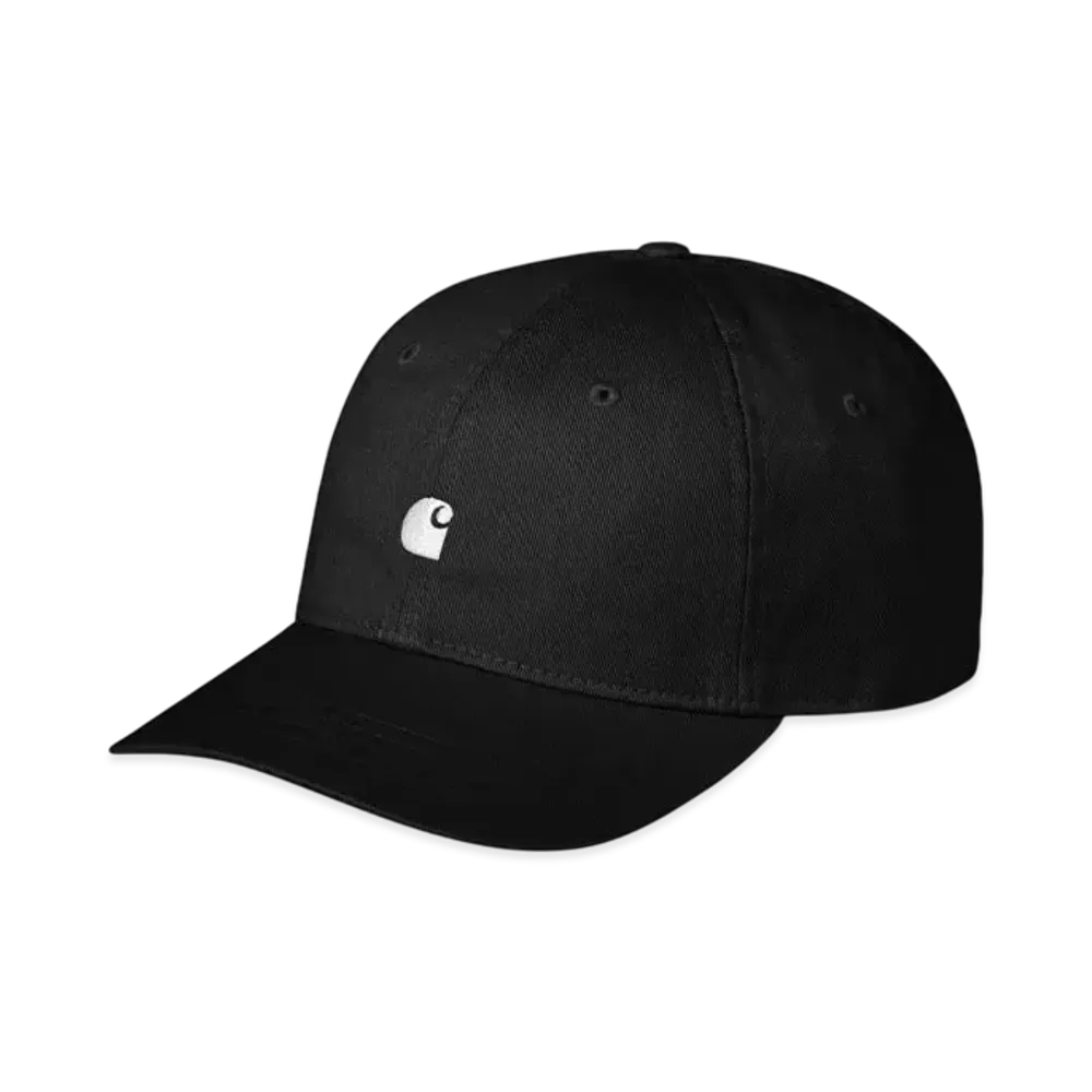 Carhartt WIP Madison Logo Cap "Black / White"