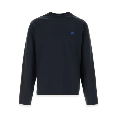 Jil Sander Cotton T-Shirt "Midnight Blue"