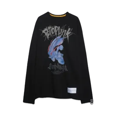 beauty:beast DARK KNIGHT L/S TEE "BLACK"