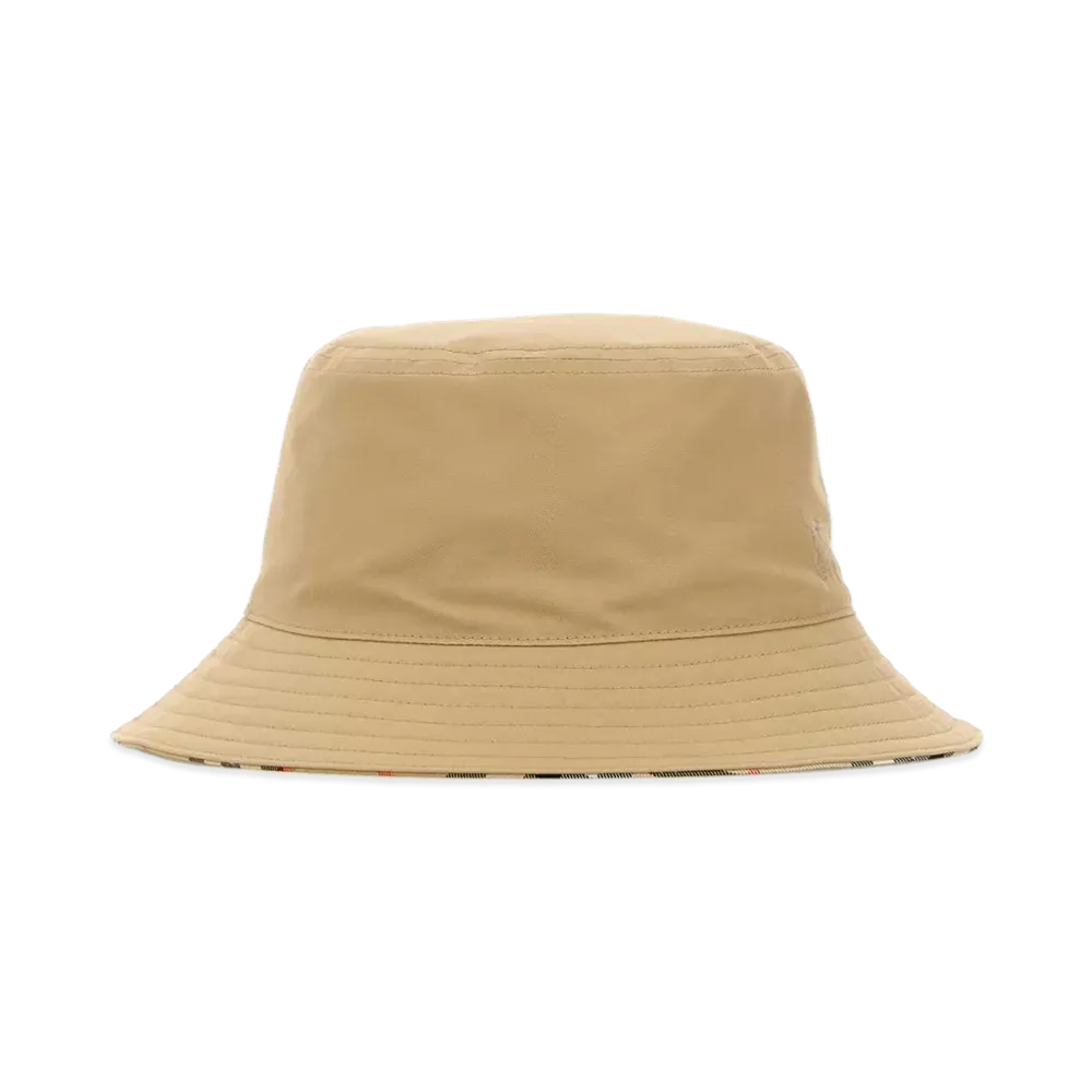 Burberry Cotton Reversible Baseball Cap "Beige"