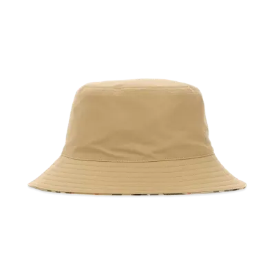 Burberry Cotton Reversible Baseball Cap "Beige"