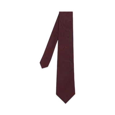 Paul Smith Shadow Paisley Tie "DarkRed"