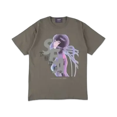 WIND AND SEA x Ghost In The Shell Sac_2045 S_E_A T Shirt "Olive"